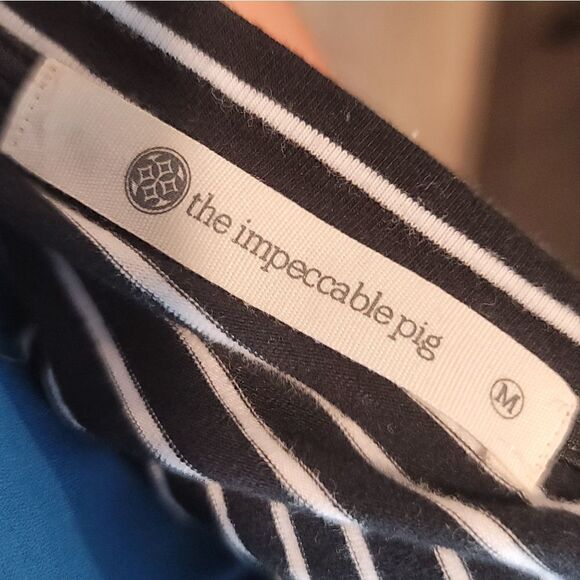 THE IMPECCABLE PIG Striped Short Sleeved Top - Picture 5 of 6